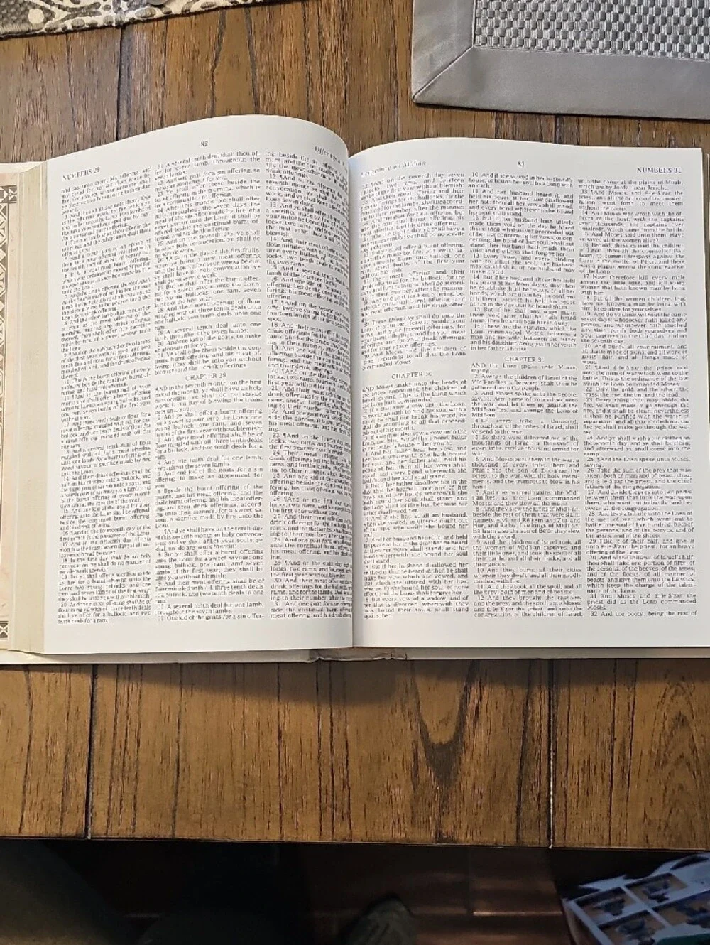 White & Gold Holy Bible African American Edition